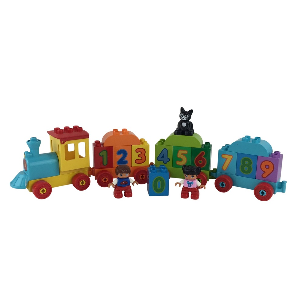 Lego Duplo Number‎ Train 10847 23 Pieces Counting Educational Toy Near Complete